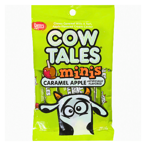 Goetze’s Caramel Apple Cow Tales Mini Peg Bag USA (9 x 113g)