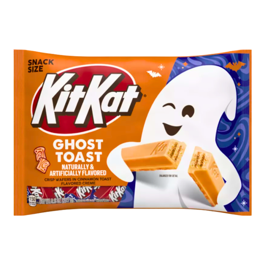 KitKat Halloween Ghost Toast Snack Size USA (22 x 277g)