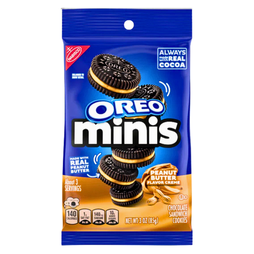 Oreo Mini’s Peanut Butter USA (12x85g)