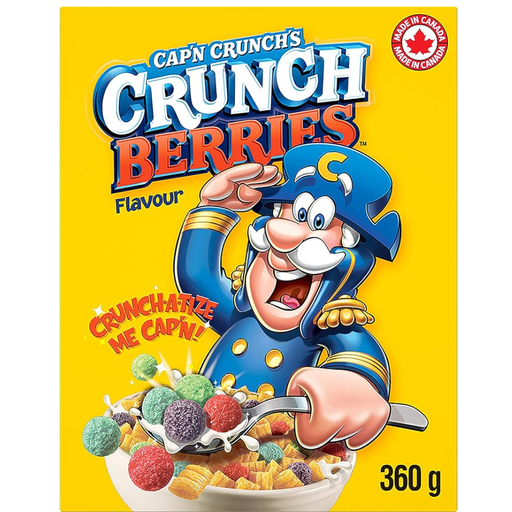 Quaker Captain Crunch Berries Cereal USA (12x336g)