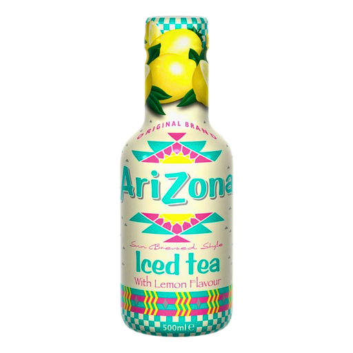 AriZona Iced Tea with Lemon Flavour Bottle (6 x 500ml)
