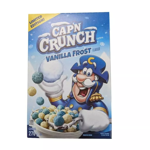 Quaker Vanilla Frost Crunch Cereal USA (14x270g)