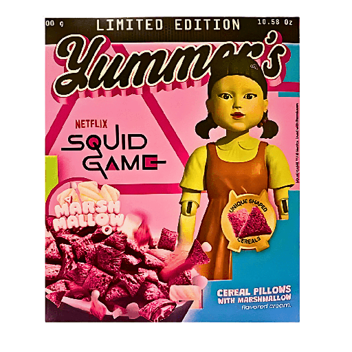 Squid Game Cereal Pillows With Marshmallow (12 x 300g)