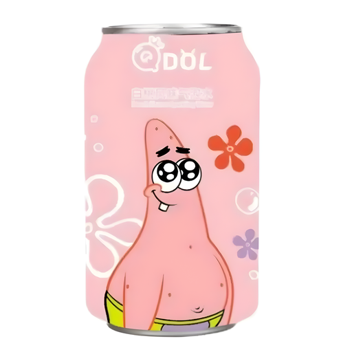 QDOL SpongeBob **Patrick Star** Peach Flavour (24 x 330ml)
