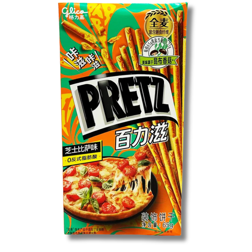 Glico Pretz Cheese Pizza Flavour (12x65g)