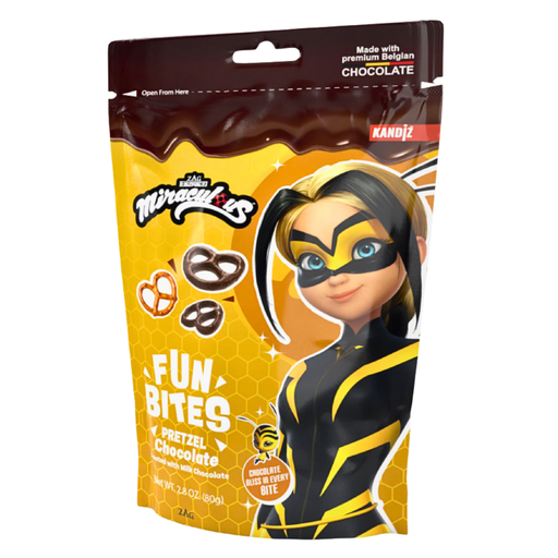 Miraculous Fun Bites Choco Pretzel (12x80g)