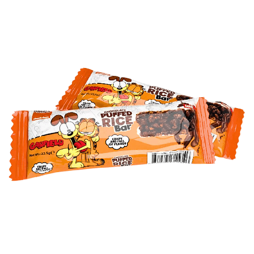 Garfield Puffed Rice Bar Chocolate (24 x 22.5g)
