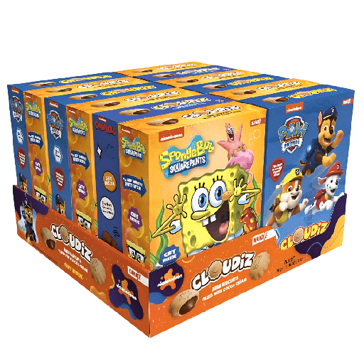 Nickelodeon Cloudiz Chocolate Flavour (12 x 30g)