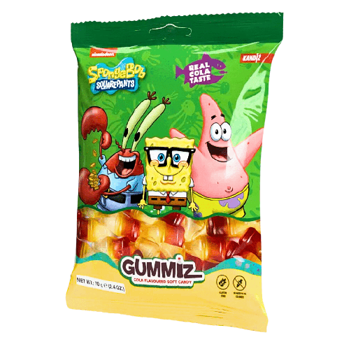 Spongebob Gummiz Cola (24x70g)