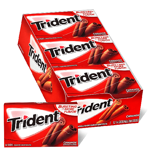 Trident Cinnamon Flavour USA (12×14 Sticks)