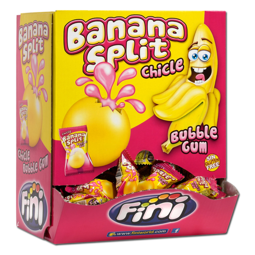 Fini Banana Split Bubblegum (200 pieces)