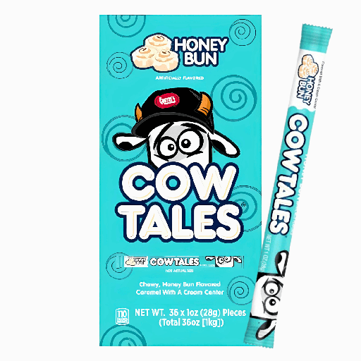 Goetze’s Caramel Honey Buns Cow Tales (36x28g)