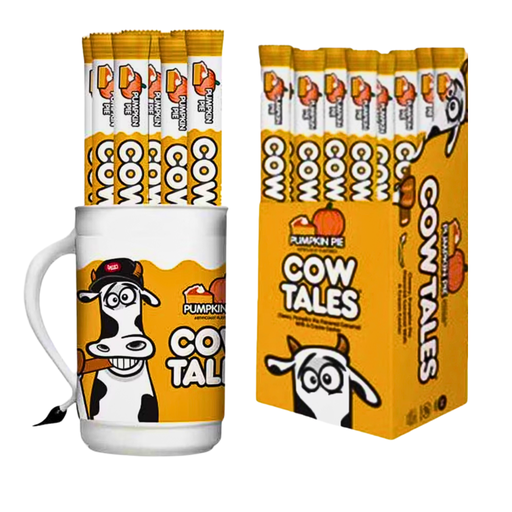 Goetze’s Caramel Tumbler Pumpkin Pie Flavour Cow Tales USA (100x28g)
