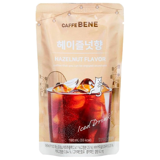 Caffe Bene Hazelnut Flavour Korean (10x190ml)