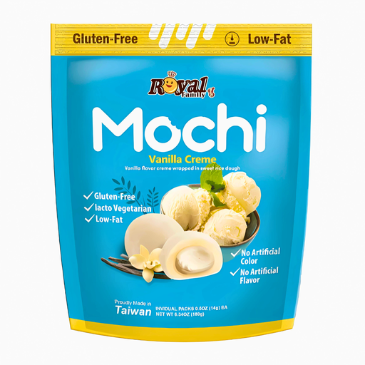 Royal Mochi Vanilla Cream Flavour (12 x 120g)