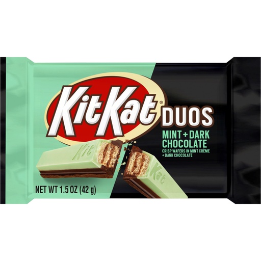Kit Kat Duos Mint & Dark Chocolate (24x42g)