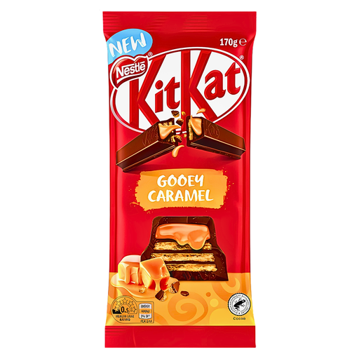 Kitkat Gooey Caramel Australian (13 x 170g)