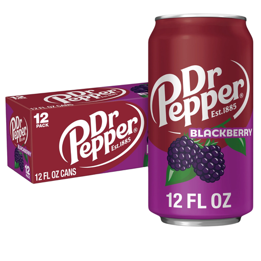 Dr Pepper Black Berry Soda USA (12x355ml)