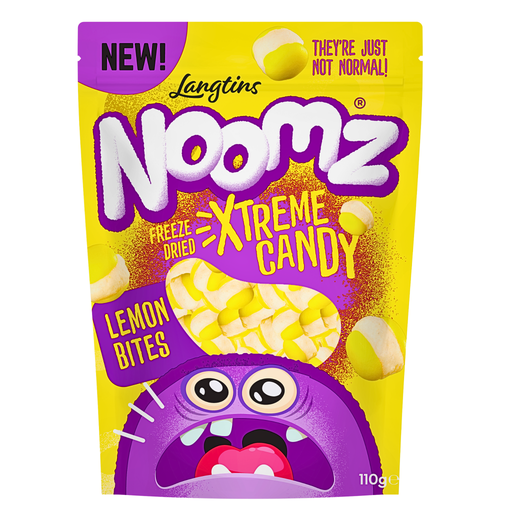 Noomz Freeze Dried Candy Lemon Bites (12x110g)