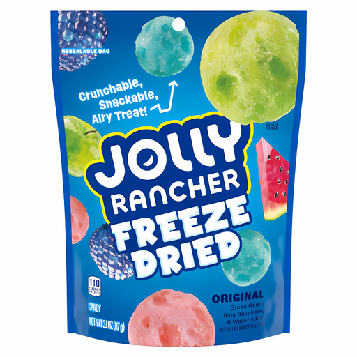 Jolly Rancher Freeze Dried Candy Original Flavour USA (8 x 87g)