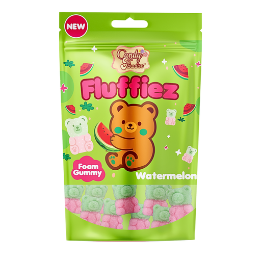 Candy Paradise Fluffiez Foam Gummy Watermelon (12x100g)