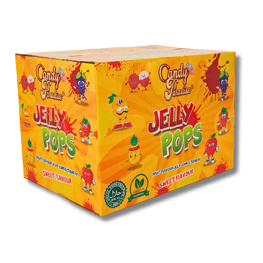 Candy Paradise Vortex Jelly Pops Sweet Flavour (12x315g)