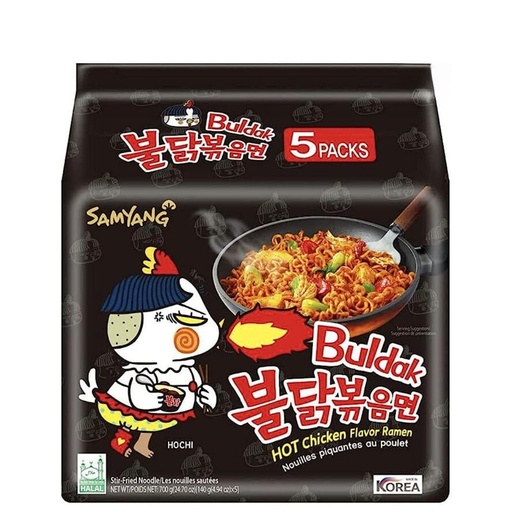 Samyang Buldak Hot Chicken Ramen Original Flavour Korea (Master Carton) (40x140g)