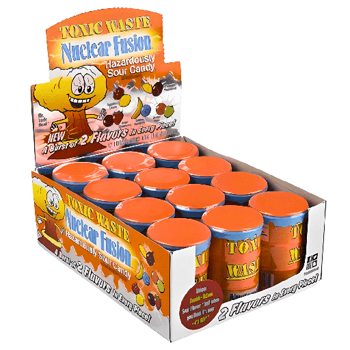 Toxic Waste Nuclear Fusion Orange drum (12x42g)