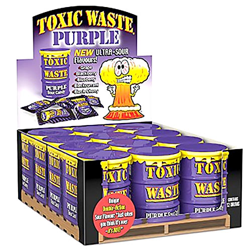 Toxic Waste Purple Drum (12x42g)