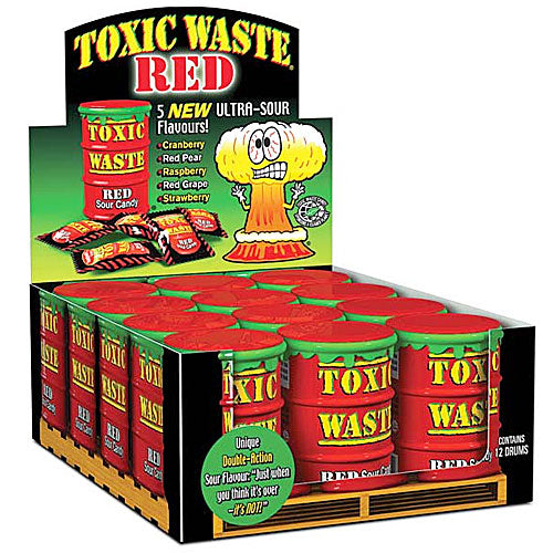 Toxic Waste Red Drum (12x42g)