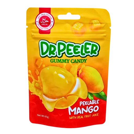 Dr Peeler Gummy Candy Mango Flavour (12 x 65g)