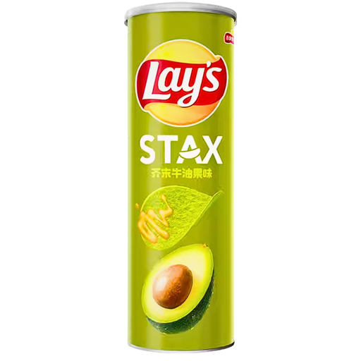 Lays Stax Workshop Avocado Honey Mustard Flavour Chinese (24x90g)