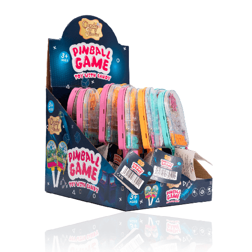 Candy Paradise Toy With Candy Pinball Machine (12x10g)