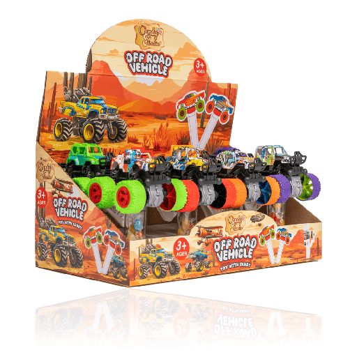 Candy Paradise Toy With Candy Road Vehicle (8x10g)