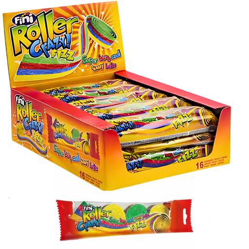 Fini Roller Crazy Fizz Flavour (4 Pieces) (16 packs)