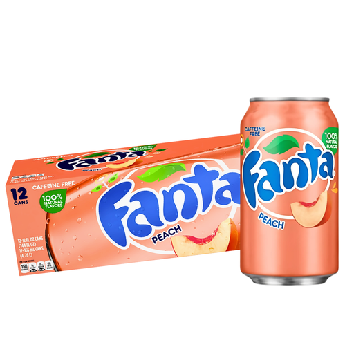 Fanta Peach Flavour USA (12x355ml)