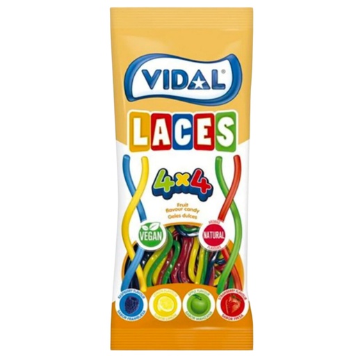 Vidal Cordoneras Multicolor Laces (14x85g)