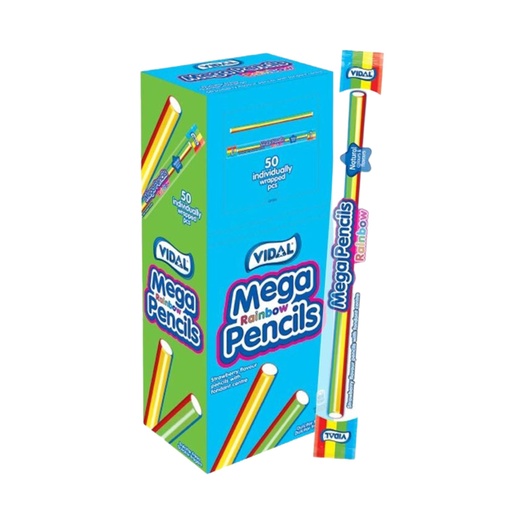 Vidal Mega Rainbow Pencils (50x25g)