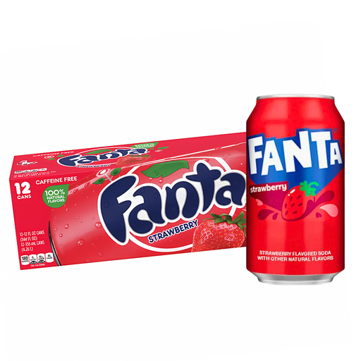 Fanta Strawberry Flavour USA (12x355ml)