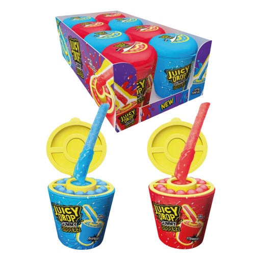 Bazooka Juicy Drop Gummy Dipperz (8x96g)
