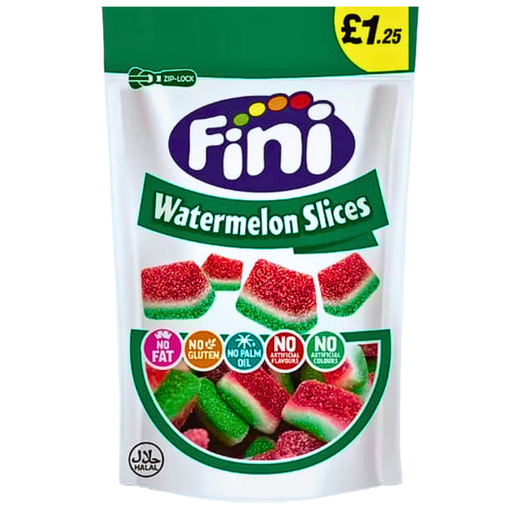 Fini Watermelon Slices Peg Bags (12x140g) (PM£1.25)