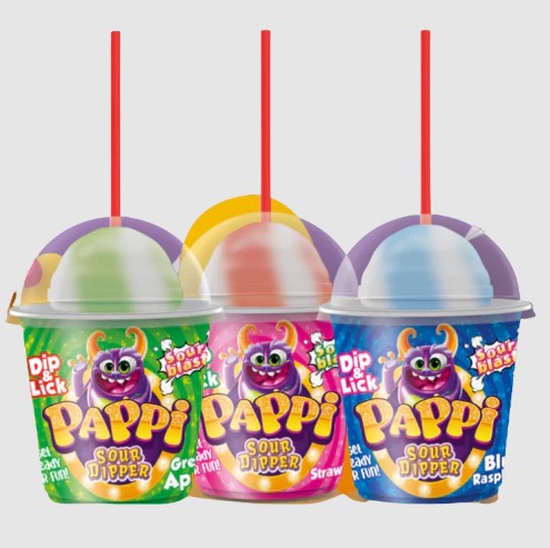 Pappi Sour Dipper Dip & Lick (12x39g)