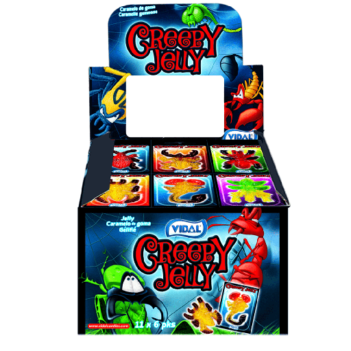 Vidal Creepy Jelly (66x6g)