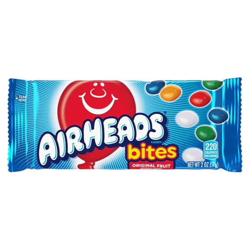 Airheads Bites Original Fruit Pouch USA (18x57g)