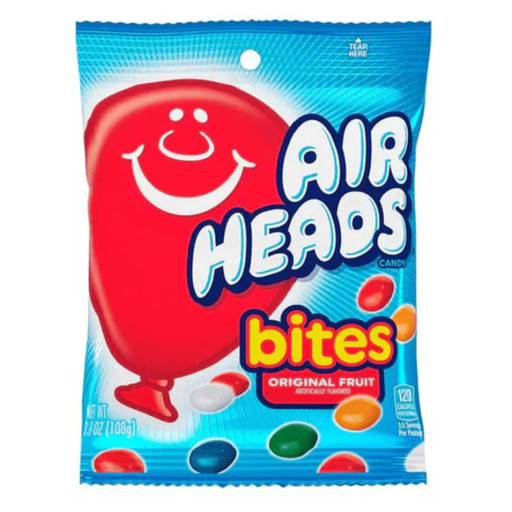 Airheads Mystery Fruity Bites Original Flavour Peg Bags USA (12x170g)