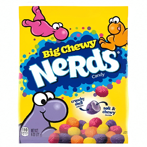 Nerds Big Chewy Peg Bags USA (12x170g)