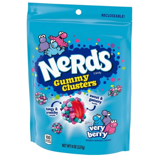 Nerds Gummy Clusters Very Berry Family Pack USA (5x524g)
