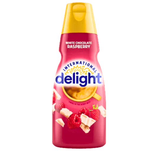 International Delight Creamer White Chocolate Raspberry Flavour USA (6 x 946ml)