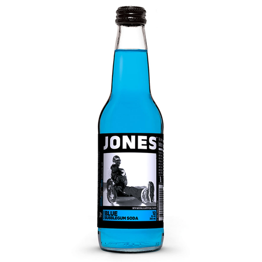 Jones Soda Blue Bubblegum (12x355ml)