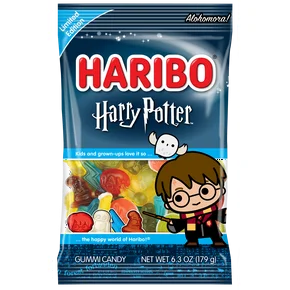 Haribo Harry Potter “Limited Edition” Peg bag USA (12x113g)